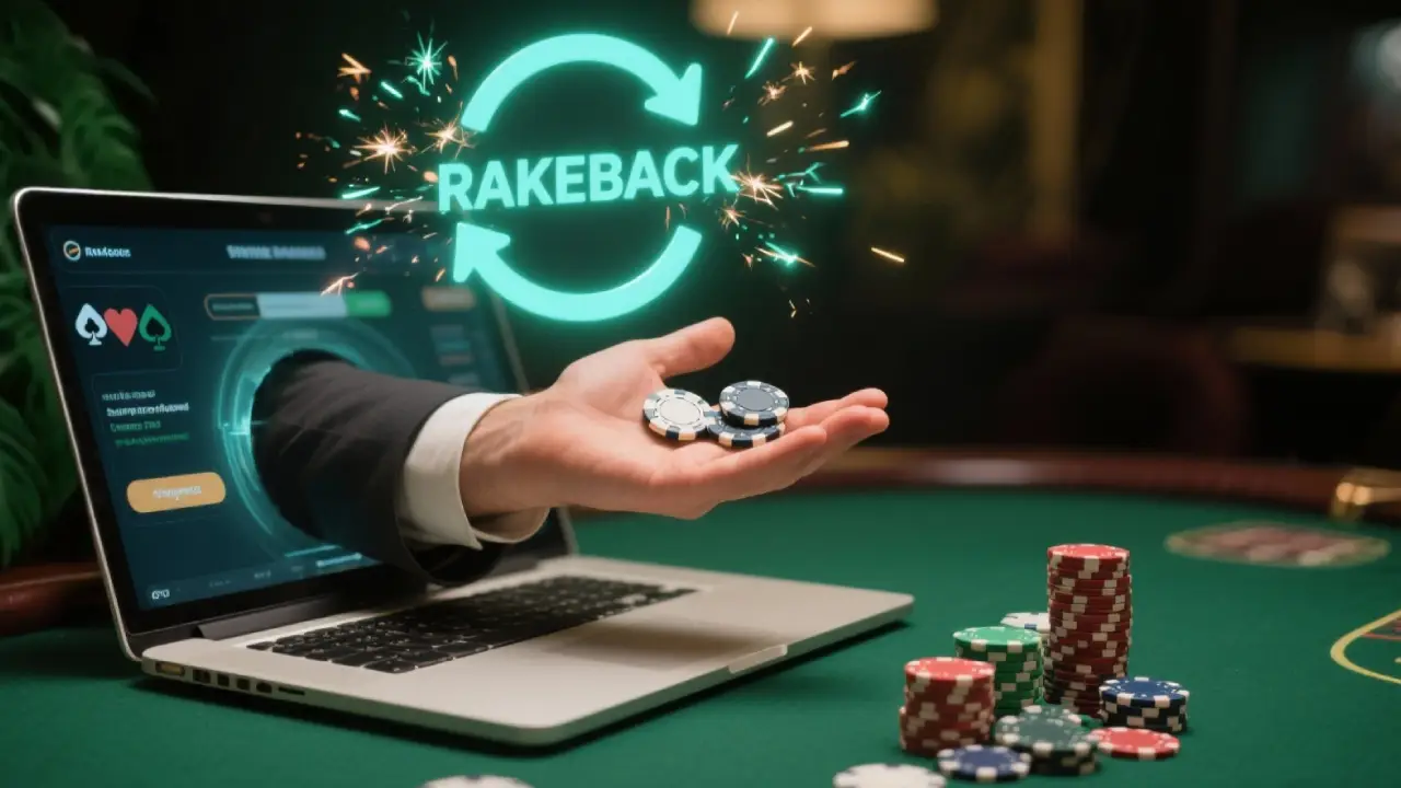 Importancia del rakeback en el póker online